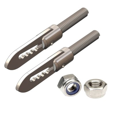 Weld on anti loose AFB08SS-40-PACK stainless 40mm